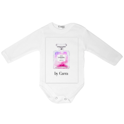 Carra Chanel No 5 бебешко боди